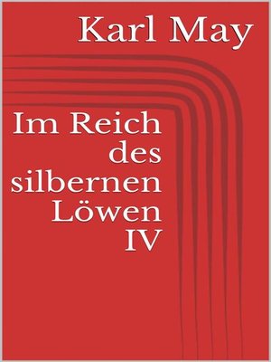cover image of Im Reich des silbernen Löwen IV